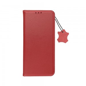 Husă Xiaomi Redmi Note 12 5G Leather Smart Pro tip carte, Rosu