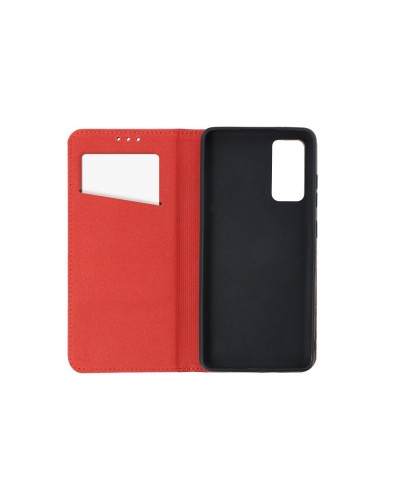 Husă Xiaomi Redmi Note 12 Pro Plus 5G Leather Smart Pro tip carte, Rosu