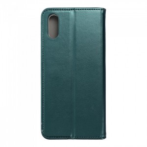 Husă Xiaomi Redmi 9A / 9AT Smart Magnet Book tip carte, Verde