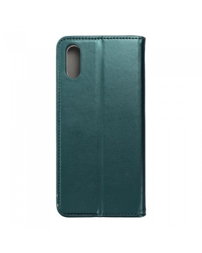 Husă Xiaomi Redmi 9A / 9AT Smart Magnet Book tip carte, Verde Husă Xiaomi Redmi 9A / 9AT Smart Magnet Book tip carte, Verde