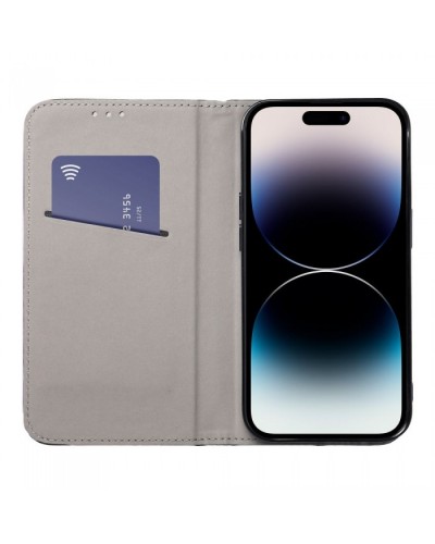 Husă Xiaomi Redmi 9A / 9AT Smart Magnet Book tip carte, Visiniu Husă Xiaomi Redmi 9A / 9AT Smart Magnet Book tip carte, Visiniu