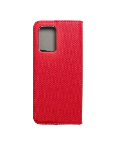 Husă Xiaomi Redmi 10 Smart Book Case tip carte, Rosu
