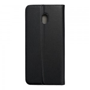 Husă Xiaomi Redmi 8A Smart Book Case tip carte, Negru