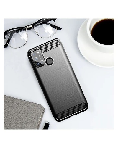 Husă Antișoc Oppo A53 Forcell Carbon Negru