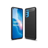 Husă Antișoc Oppo Reno 5 Forcell Carbon Negru