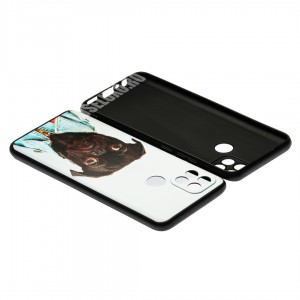 Husă Oppo A15 TPU Design Denim Dog