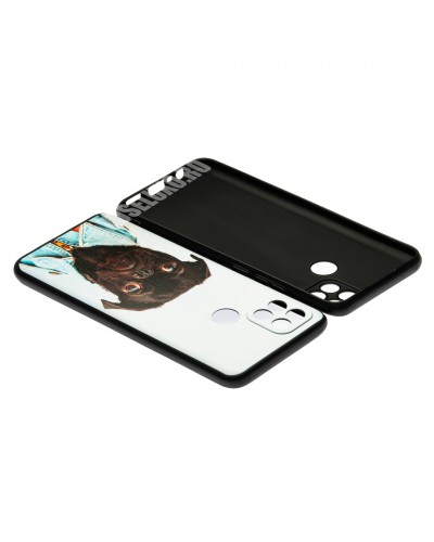 Husă Oppo A15 TPU Design Denim Dog