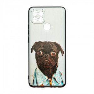 Husă Oppo A15 TPU Design Denim Dog