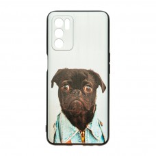 Husă Oppo A16 TPU Design Denim Dog