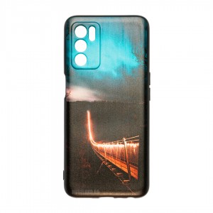 Husă Oppo A16 TPU Design Night Bridge