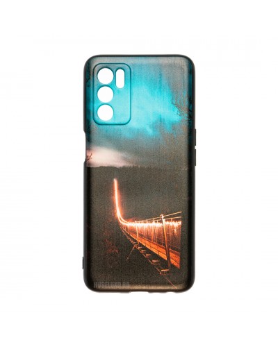 Husă Oppo A16 TPU Design Night Bridge