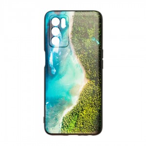 Husă Oppo A16 TPU Design Tropical Heaven
