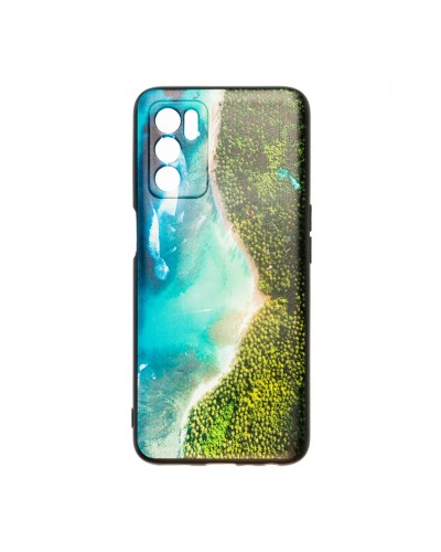 Husă Oppo A16 TPU Design Tropical Heaven