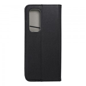 Husă Oppo Find X3 Neo Smart Book Case tip carte, Negru