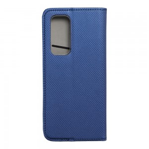 Husă Oppo Find X3 Neo Smart Book Case tip carte, Albastru