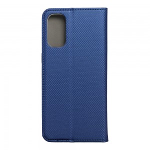 Husă Oppo Reno 4 Smart Book Case tip carte, Albastru