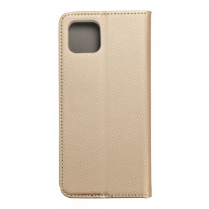Husă Oppo Reno 4Z Smart Book Case tip carte, Auriu