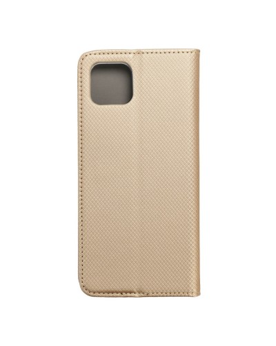 Husă Oppo Reno 4Z Smart Book Case tip carte, Auriu