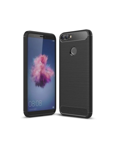 Husă Antișoc Huawei P Smart Forcell Carbon Negru