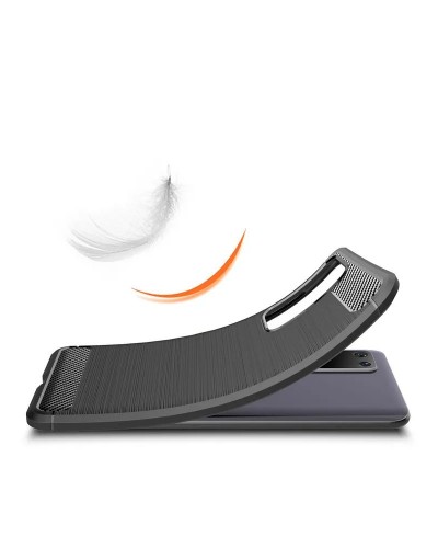 Husă Antișoc Huawei P40 Pro Forcell Carbon Negru