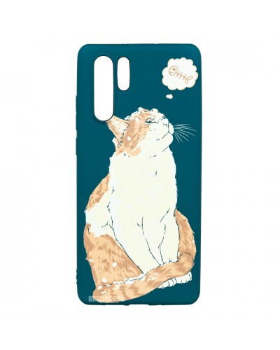 Husă Huawei P30 Pro LUXO TPU Cat & Fish