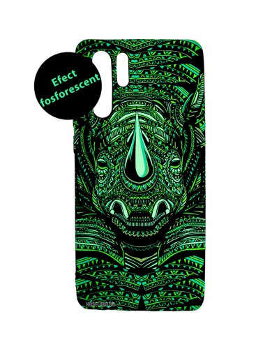 Husă Huawei P30 Pro LUXO TPU Tribal Rhino Husă Huawei P30 Pro LUXO TPU Tribal Rhino