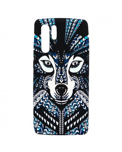 Husă Huawei P30 Pro LUXO TPU Tribal Wolf