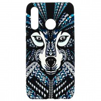 Husă Huawei P30 Lite LUXO TPU Tribal Wolf