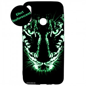 Husă Huawei P40 Lite E LUXO TPU Black Leopard