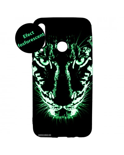 Husă Huawei P40 Lite E LUXO TPU Black Leopard