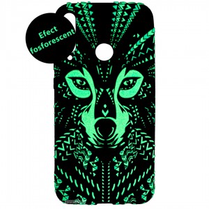 Husă Huawei P40 Lite E LUXO TPU Tribal Wolf