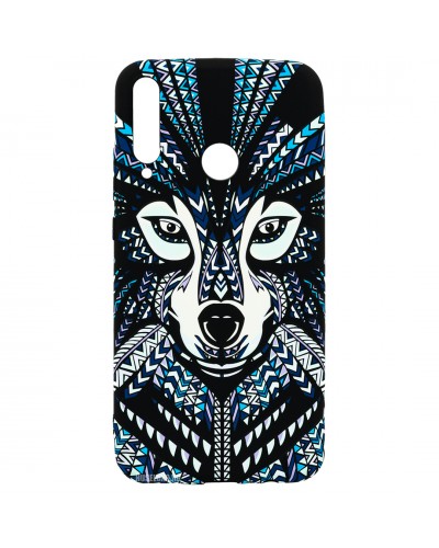 Husă Huawei P40 Lite E LUXO TPU Tribal Wolf