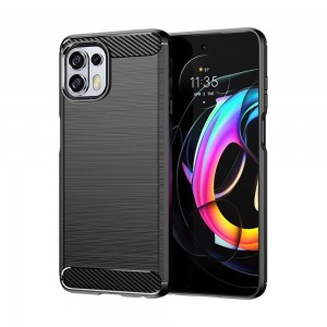 Husă Antișoc Motorola Edge 20 Lite Premium Forcell Carbon Negru
