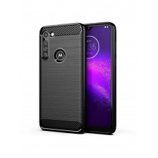Husă Antișoc MOTOROLA Moto G8 Forcell Carbon Negru