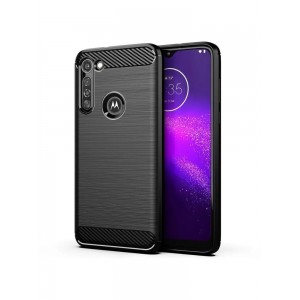 Husă Antișoc MOTOROLA Moto G8 Forcell Carbon Negru