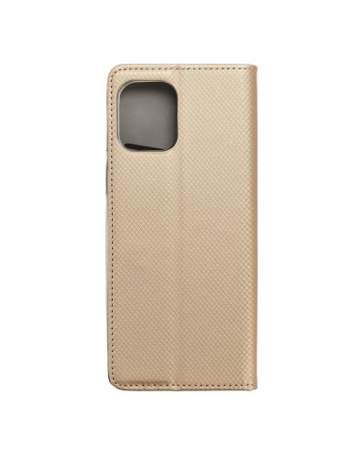 Husă Motorola G100 Smart Book Case tip carte, Auriu Husă Motorola G100 Smart Book Case tip carte, Auriu