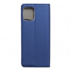 Husă Motorola G100 Smart Book Case tip carte, Albastru