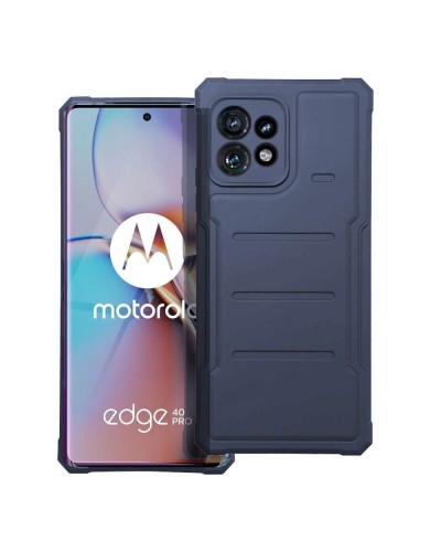 Husă Antișoc Motorola Edge 40 Pro Mangusta Heavy Duty Albastru
