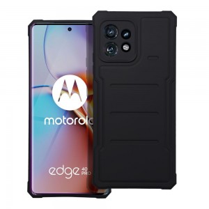 Husă Antișoc Motorola Edge 40 Pro Forcell Carbon Deep Black