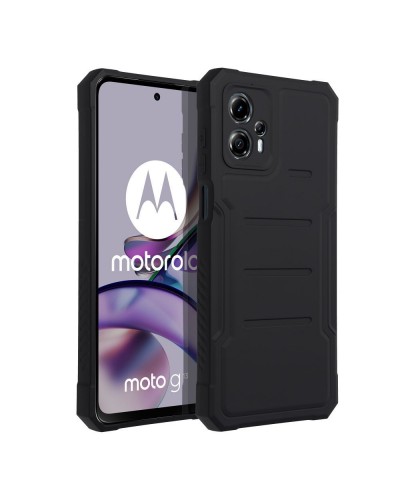Husă Antișoc Motorola G13 / G23 Forcell Carbon Deep Black Husă Antișoc Motorola G13 / G23 Forcell Carbon Deep Black