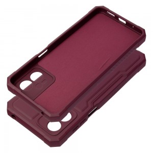 Husă Antișoc Motorola G13 / G23 Forcell Carbon Burgundy