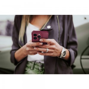 Husă Antișoc Motorola G13 / G23 Forcell Carbon Burgundy