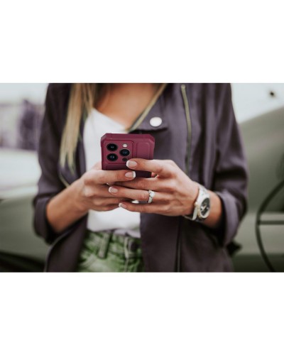 Husă Antișoc Motorola G13 / G23 Forcell Carbon Burgundy