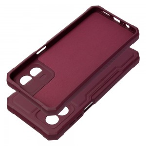 Husă Antișoc Motorola Moto G53 Forcell Carbon Burgundy
