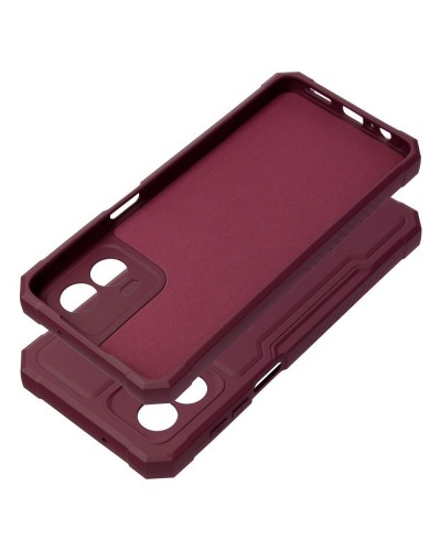 Husă Antișoc Motorola Moto G53 Forcell Carbon Burgundy Husă Antișoc Motorola Moto G53 Forcell Carbon Burgundy