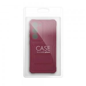 Husă Antișoc Motorola Moto G53 Forcell Carbon Burgundy