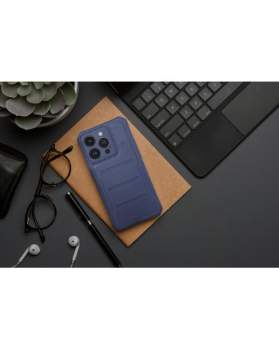 Husă Antișoc Motorola Moto G53 Forcell Carbon Deep Blue