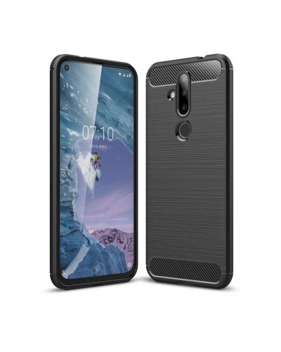 Husă Antișoc Nokia 7.2 Forcell Carbon Negru