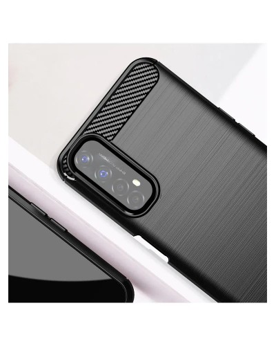 Husă Antișoc REALME 7 Forcell Carbon Negru Husă Antișoc REALME 7 Forcell Carbon Negru