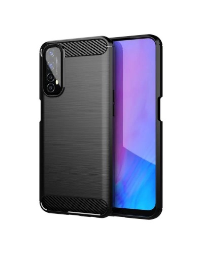 Husă Antișoc REALME 7 Forcell Carbon Negru